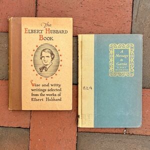 2 The Elbert Hubbard Book A Message to Garcia Craftsman Portsmouth Navy Yard